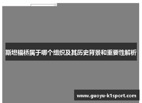 斯坦福桥属于哪个组织及其历史背景和重要性解析